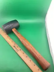 NOS Vintage Craftsman No. 2 Rubber Hammer Mallet # 45787 - USA New Old Stock