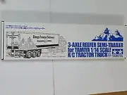 Tamiya 1/14Rc Trailer Truck 3-Axle Reefer Semi-Trailer 56319