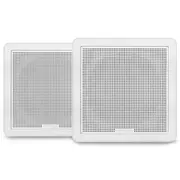 Fusion FM 6.5" 120W Square Marine Speakers - White