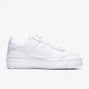 【NIKE 耐吉】休閒鞋 運動鞋 W AF1 SHADOW 女鞋 白(CI0919100)