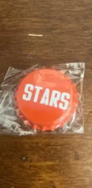 Rare Fallout Bottle Cap Pin Texas Stars New In Package