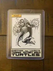 NECA TMNT RENET Kevin Eastman Signed Card AutoT 2022 Mirage Same Day Shipping