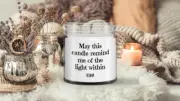 May this candle remind me of the light within me