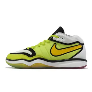 Nike 籃球鞋 Air Zoom G.T. Hustle 2 EP Talaria 螢光黃 黑 男鞋 氣墊 DJ9404-300