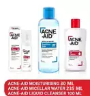 SET Acne-Aid Micellar + Moisturising + Liquid Cleanser For Oily Acne Prone Skin