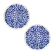 SOGA 2X 120cm Mandala Round Tapestry Indian Area Rug for Living Room Lounge Anti-slip Doormat Home Decor