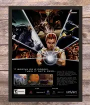 Haven Call Of The King Framed PS2 Xbox Video Game Art 2002 Vintage Print Ad