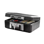 SentrySafe Fireproof Safe Box with Key Lock, Chest Safe with Carrying Handle ...