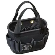 Klein Tools 5144BHB14OS Hard-Body Bucket, Aerial Oval Tool Bucket w/ Drain Holes