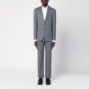 [Tagliatore] Single-breasted grey wool suit 50 IT Grey