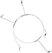 KOMBIUDA Stainless Steel Balance String Hooks for Sea Lake Fishing Easy Install/Remove Tackle Set