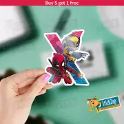 Deadpool & Wolverine Sticker 3D Sticker