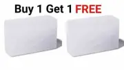 BUY 1 GET 1 FREE PURE NATURAL ALUM STONE MULTI USES ANTISEPTIC BLOCK 70G