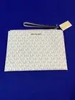 Michael Kors Jet Set Travel XL Zip Clutch Wristlet POWDER BLUSH NEW