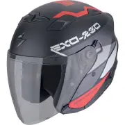 Exo-230 Band Black Red Jet Helmet