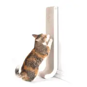 Wall Mounted Cat Scratch Post, White