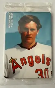 1992 Mother's Cookies Nolan Ryan "7 No Hitters" 8-Card Sealed Set (Mint)