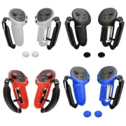 For Quest 3S Handle Grip Cover VR Controller Sleeve with Hand Wrist Belt 1 Pair