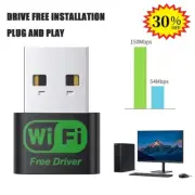 USB WiFi Bluetooth Adapter 150Mbps Dual Band 2.4Ghz Receiver, Wireless