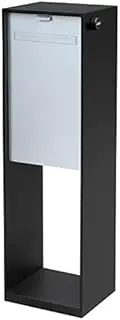 Vienna 2 – Parcel + Mail Black Silver Pillar