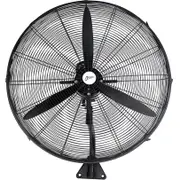 Nero Industrial Pedestal Fan Wall Mount Oscillating Warehouse Factory
