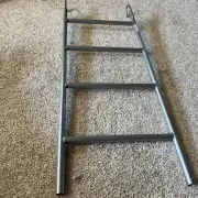 Trampoline Ladder 4 Step Welded Construction Outdoor Painted Finish