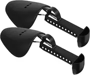 JUMPLAWN 1 Pair Shoe Rack Shoe Stretcher Men's Sneakers Shoe Shelf Shoes Men Boots Men Sneakers Shoe Holder Shoe Shelves Crease Protectors Sneakers for Men Shoe Racks Stainless Steel Black