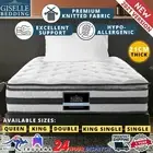 Pillow Top Spring Foam Mattress Matress Bedding Double King Single Queen Bed New