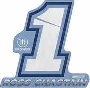 Rico Industries NASCAR Racing Ross Chastain Shape Cut Pennant - Home and Living Room Décor - Soft Felt EZ to Hang