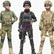 Children's Spring Autumn Camouflage Suit Special Forces Tactic Training Uniform