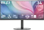 "MSI 34"" UWQHD 1500R Curved Black Monitor"