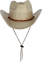 [CTM] Men's Cabo Straw Cowboy Hat with Shapeable Brim