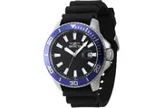 Invicta Pro Diver Silicone Strap Black Dial Quartz 46089 Men's Watch