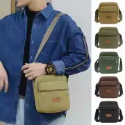 Men's Crossbody Shoulder Messenger Bag Canvas Retro Man's Bags Satchel Travel