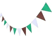 Kisangel Rugby Flag Decorations Happy Birthday Banners Fall Garland Sports Decor Sport Garland Banner Cactus Banner Pennant Football Party Supplies Pennant Banner Garland Sports Banner Felt