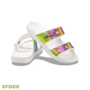 【Crocs】中性鞋 經典星際渲染雙帶拖鞋(208055-94S)