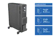 Dimplex 2.4kW Oil Free Column Heater w/Turbo Fan
