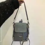 CHLOE 3S1232 MINI FAYE BACKPACK 迷你 FAYE 後背包 灰藍