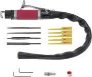 Air Reciprocating File Body Saw, Multi-function Low Vibration 8000spm Red