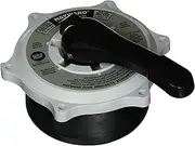 Hayward SPX0710XBA Key Cover and Handle Assembly Replacement for Hayward Multiport and Sand Filter