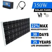 400W Solar Panel Kit 400 Watt Fixed Mono Home Caravan Camping Charging Battery