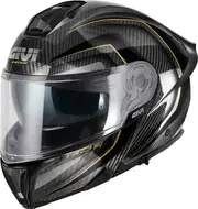 Givi X.50 Carbon Grafic, flip up helmet , color: Carbon/Black/Gold , size: XL (61)