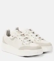 [Max Mara] Max Mara ActiveGreen leather sneakers AU 8.5 white