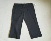 NWT Womens Pants-THE LIMITED-black "Cassidy Fit" cotton stretch cropped-6