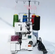 Four Threads Can Be Used As Three Threads Electric Overlock Sewing Machine