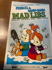 Mad Libs- Pebbles & BammBamm- 1980