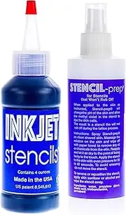 Tattoo Inkjet Stencil Ink & Smudge-Proof Tattoo Stencil Transfer Spray Bundle