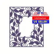 Ivy leaf photo frame note card square metal cutting dies cut machine cutter die