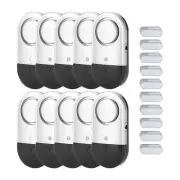 Window Alarm Sensors Door Alarms for Kids Safety, Home Security for Pool, Bur...