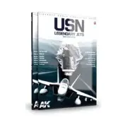 AK Modeling Book USN Legendary Jets (English Ed) New